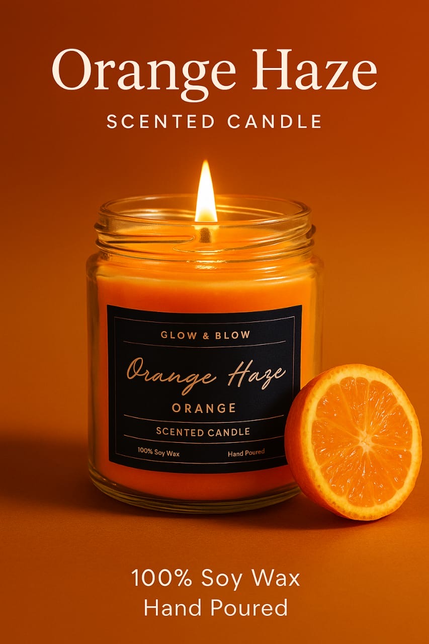 Home  Screw Jar  Aromahpure Soy Wax Jar Candles, 55 Hours Burning IN DIFFERENT COLOUR AND FRAGRANCE