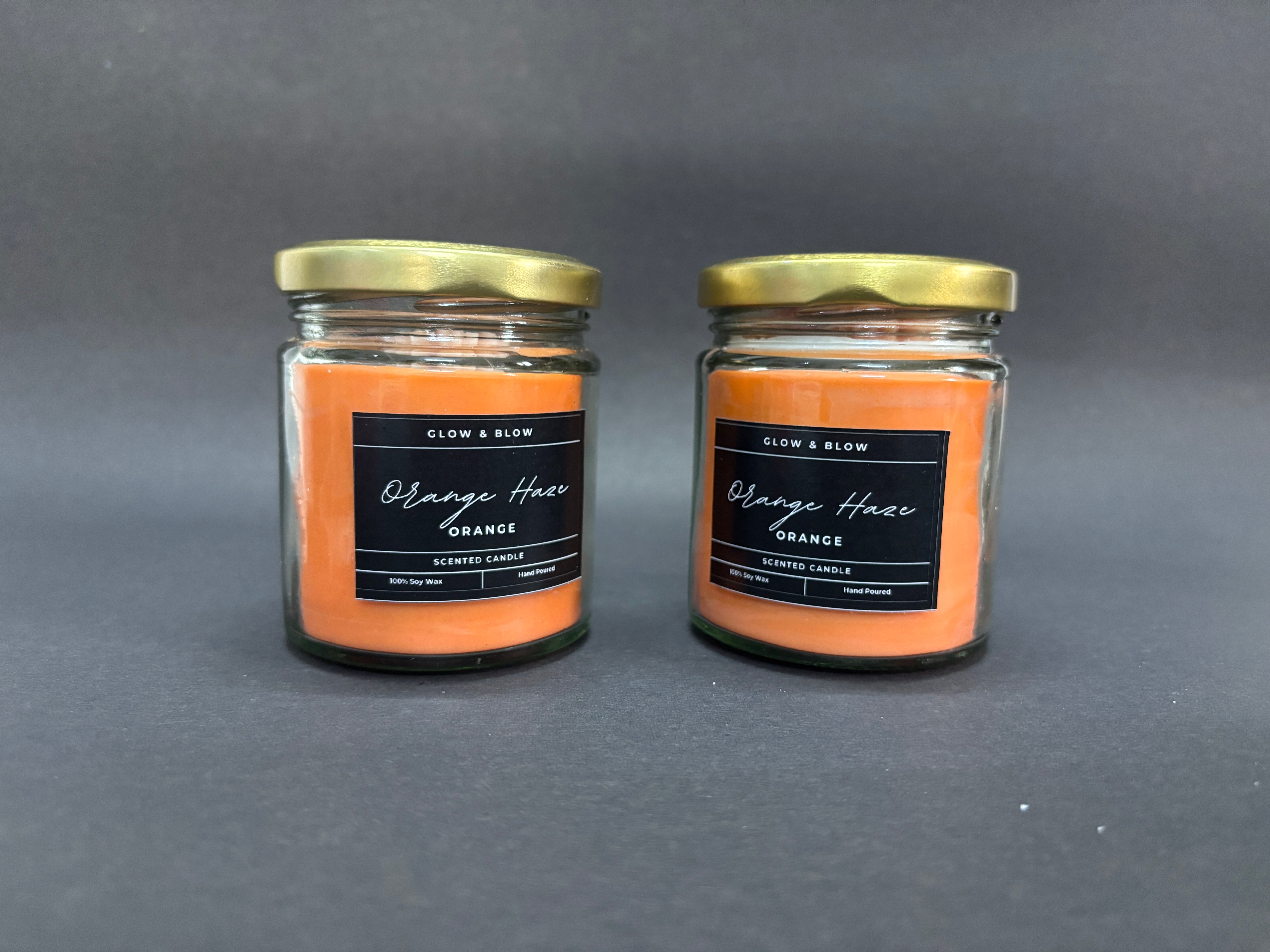 Home  Screw Jar  Aromahpure Soy Wax Jar Candles, 55 Hours Burning IN DIFFERENT COLOUR AND FRAGRANCE