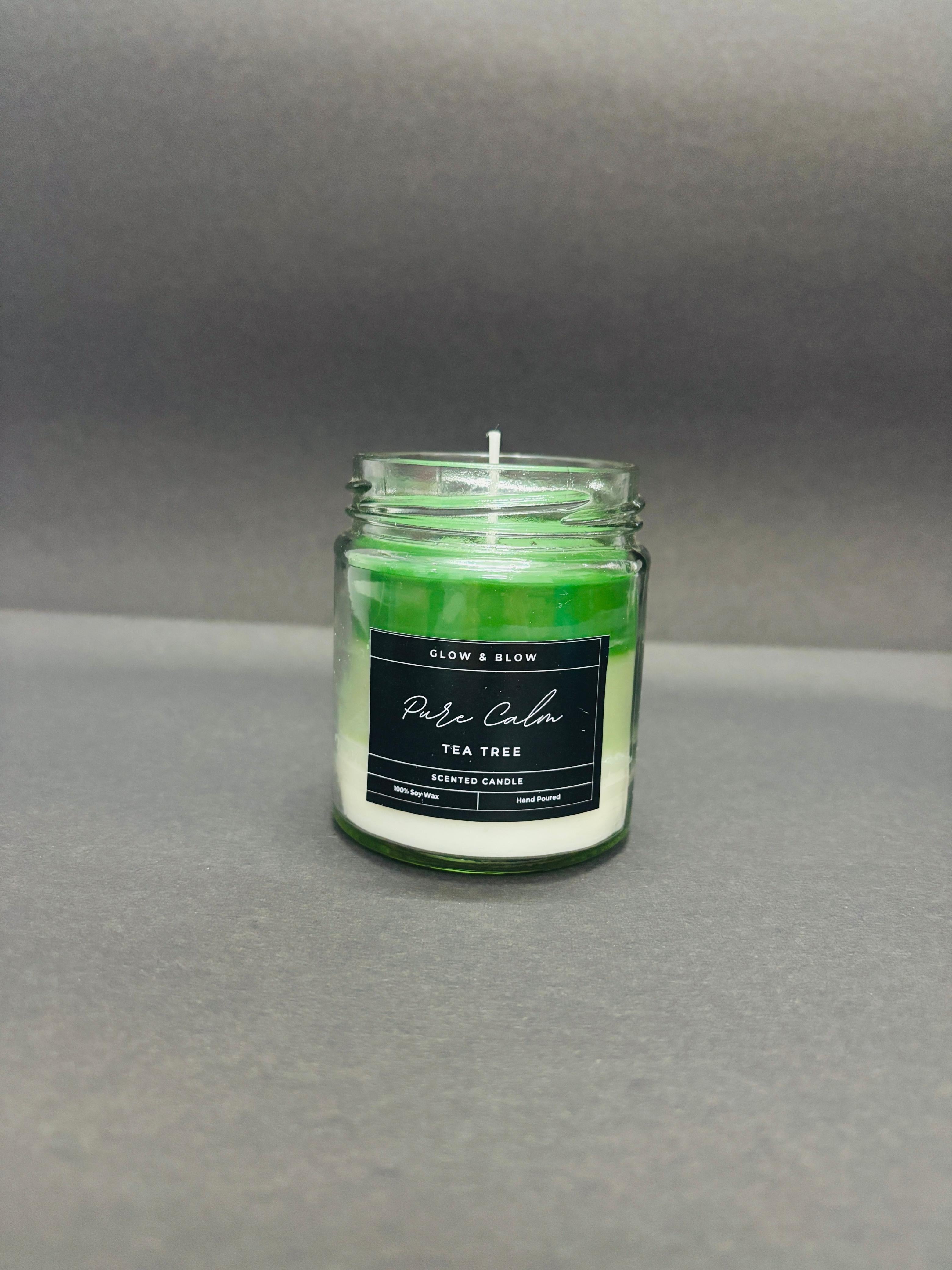 Home  Screw Jar  Aromahpure Soy Wax Jar Candles, 55 Hours Burning IN DIFFERENT COLOUR AND FRAGRANCE