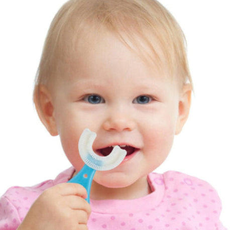 4774 Kids U S Tooth Brush Used In All Kinds Of Household Bathroom Places For Washing Teeth Of Kids Toddlers And Childrens Easily And Comfortably.