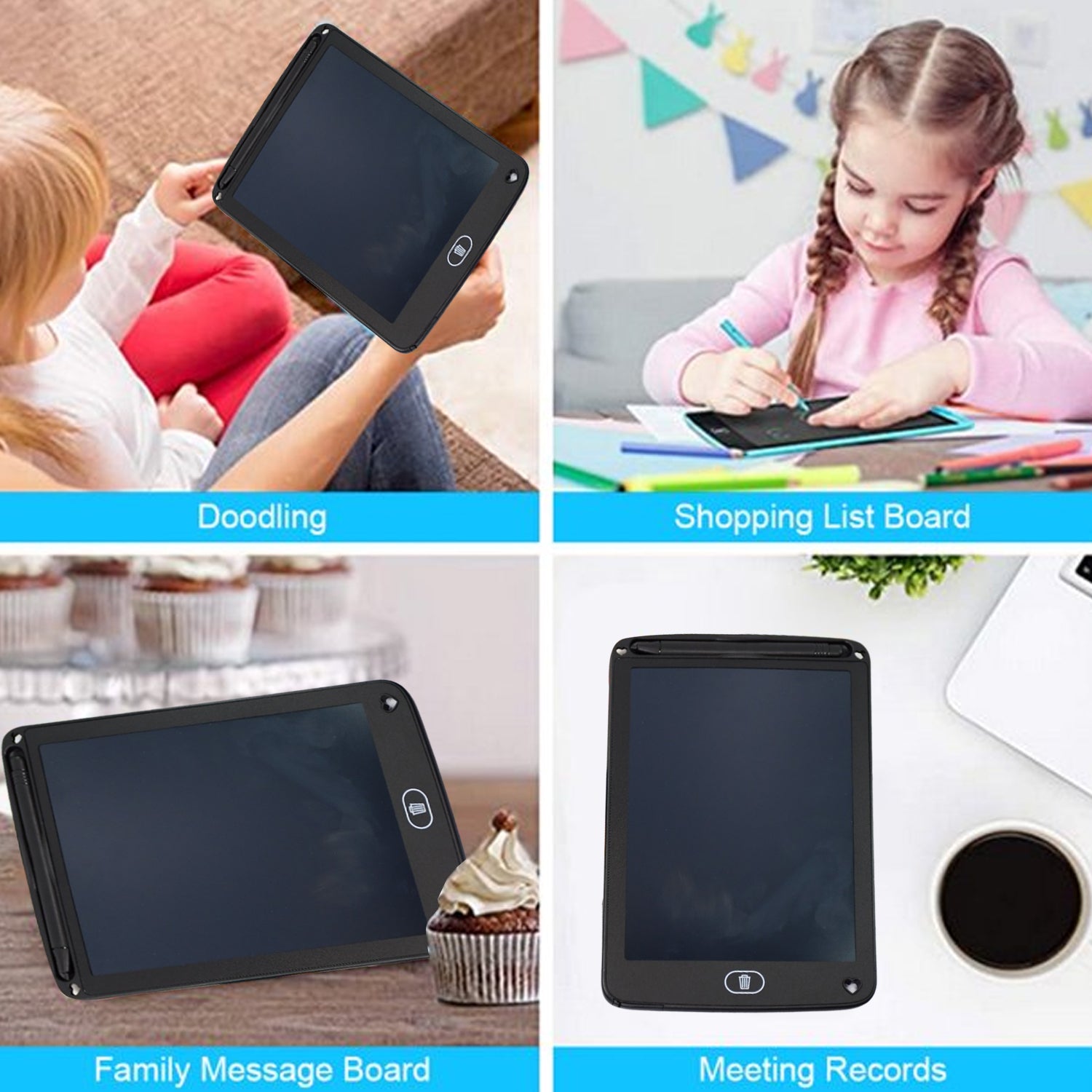 1360a Lcd Portable Writing Padtablet For Kids - 8.5 Inch