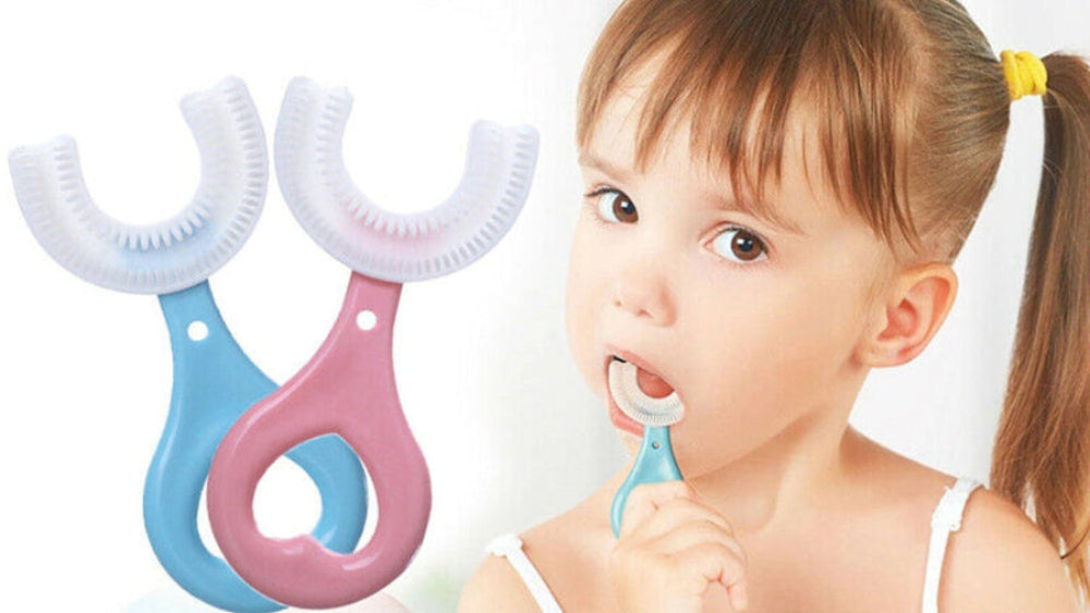 4774 Kids U S Tooth Brush Used In All Kinds Of Household Bathroom Places For Washing Teeth Of Kids Toddlers And Childrens Easily And Comfortably.